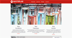 Desktop Screenshot of masterlab.com.mx