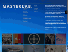Tablet Screenshot of masterlab.com